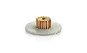 plastic brass spur cluster gear